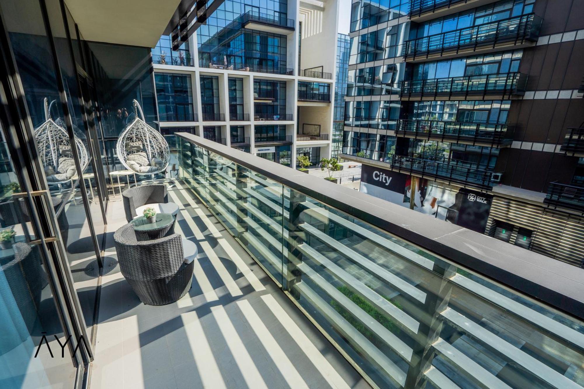 Luxury Apartment With Pool, Patio & Gym In City Walk دبي المظهر الخارجي الصورة