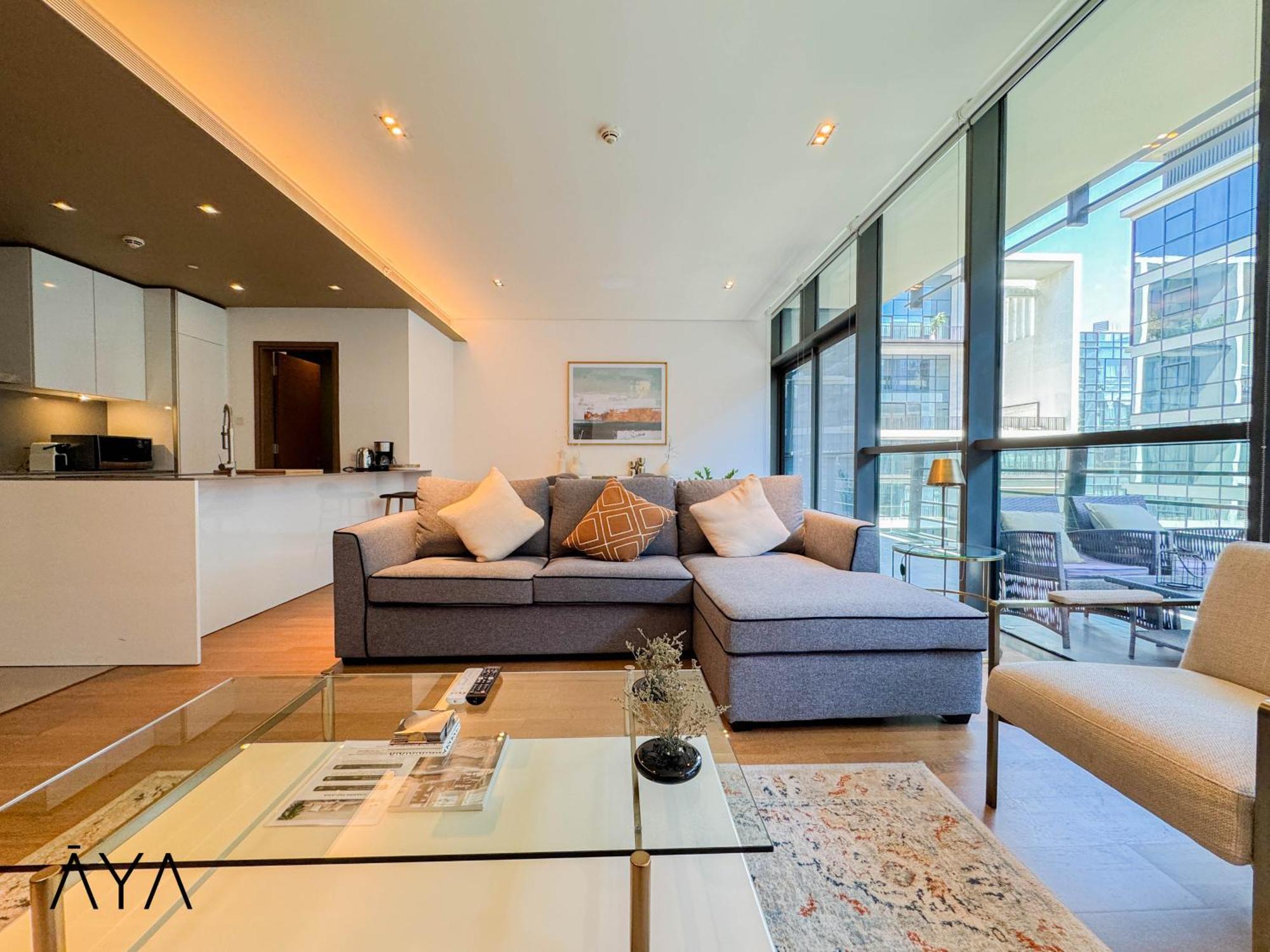 Luxury Apartment With Pool, Patio & Gym In City Walk دبي المظهر الخارجي الصورة