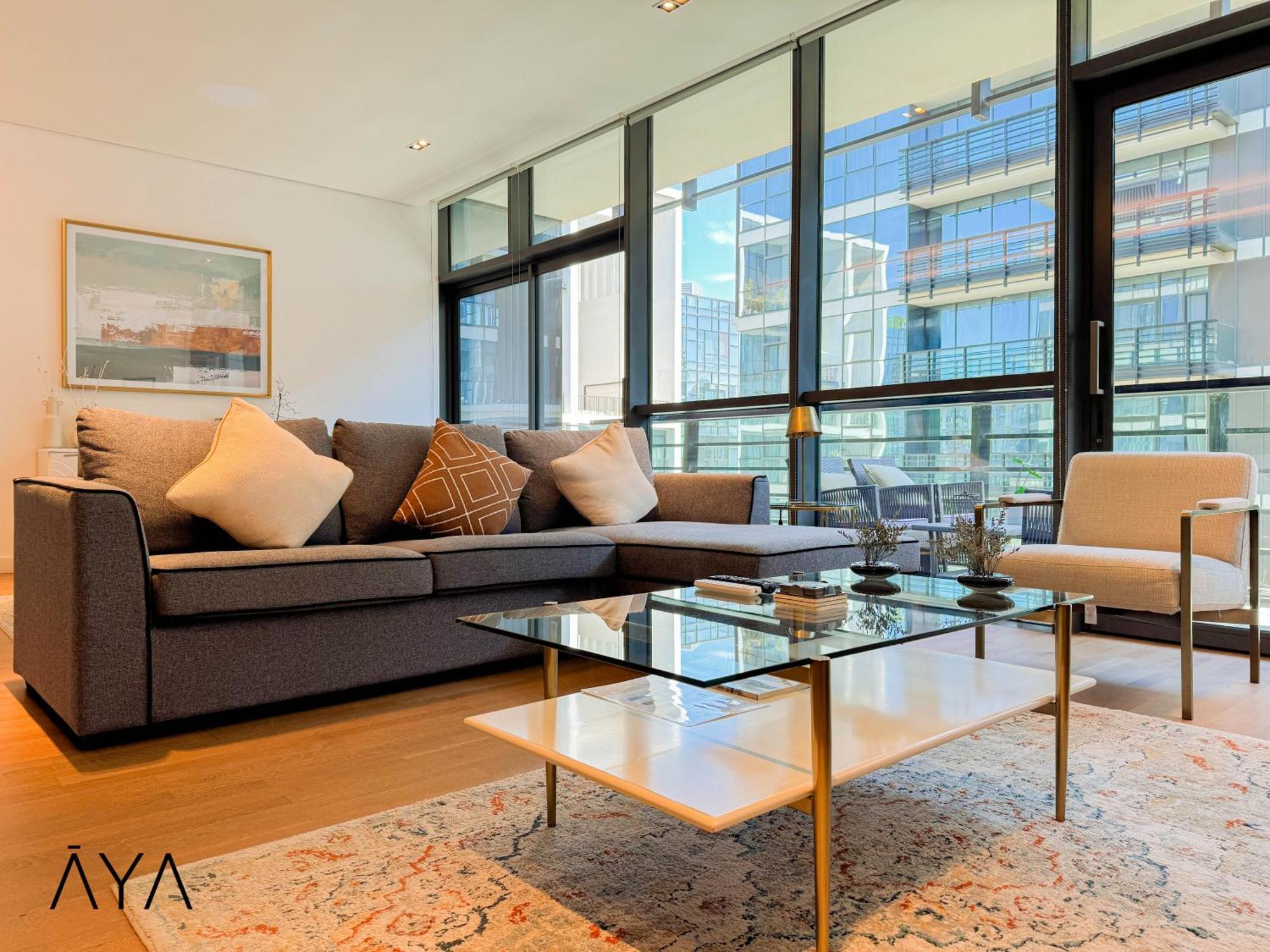 Luxury Apartment With Pool, Patio & Gym In City Walk دبي المظهر الخارجي الصورة